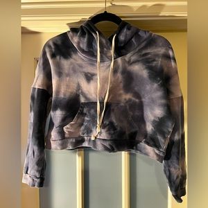 Z by Zella, tie dye cropped hoodie